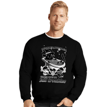 Load image into Gallery viewer, Daily_Deal_Shirts Crewneck Sweater, Unisex / Small / Black Goodbye Troubles
