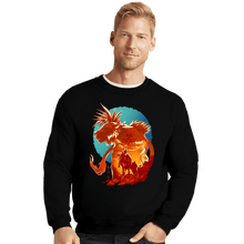 Load image into Gallery viewer, Daily_Deal_Shirts Crewneck Sweater, Unisex / Small / Black Cosmo Canyon&#39;s Pride
