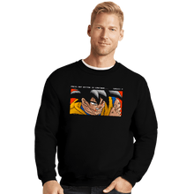 Load image into Gallery viewer, Shirts Crewneck Sweater, Unisex / Small / Black Goku Continue
