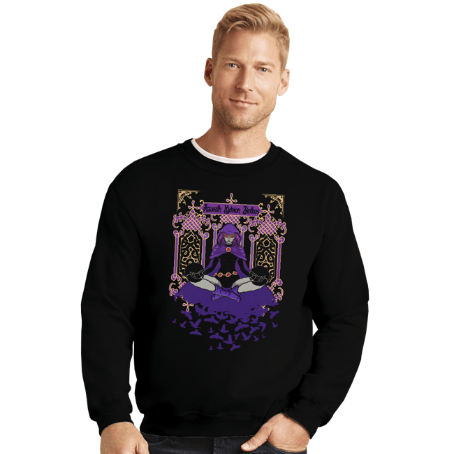 Secret_Shirts Crewneck Sweater, Unisex / Small / Black Raven