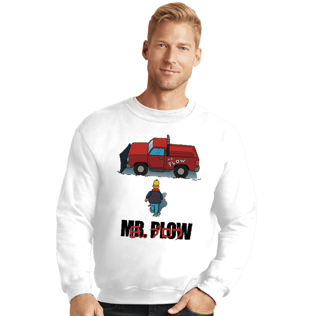 Secret_Shirts Crewneck Sweater, Unisex / Small / White Plow-Kira