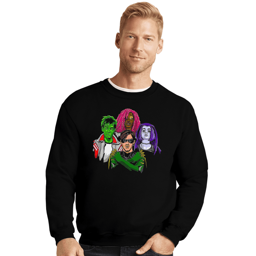 Shirts Crewneck Sweater, Unisex / Small / Black Bohemian Titans