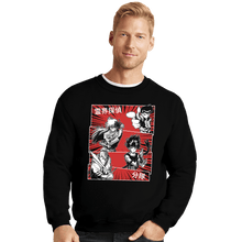 Load image into Gallery viewer, Daily_Deal_Shirts Crewneck Sweater, Unisex / Small / Black Spirit World Detectives

