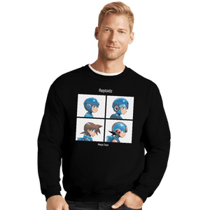 Shirts Crewneck Sweater, Unisex / Small / Black Mega Days
