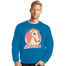Load image into Gallery viewer, Daily_Deal_Shirts Crewneck Sweater, Unisex / Small / Sapphire Barbiezoi
