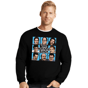 Shirts Crewneck Sweater, Unisex / Small / Black Nothing Bunch