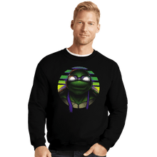 Load image into Gallery viewer, Daily_Deal_Shirts Crewneck Sweater, Unisex / Small / Black Mutant Purple
