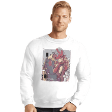 Load image into Gallery viewer, Shirts Crewneck Sweater, Unisex / Small / White Wanda Kiss
