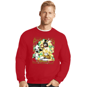 Shirts Crewneck Sweater, Unisex / Small / Red Adorable Thief