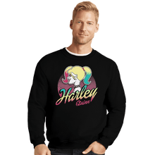 Load image into Gallery viewer, Shirts Crewneck Sweater, Unisex / Small / Black Barbie Quinn
