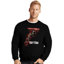 Load image into Gallery viewer, Secret_Shirts Crewneck Sweater, Unisex / Small / Black Batties
