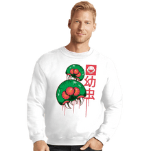 Load image into Gallery viewer, Shirts Crewneck Sweater, Unisex / Small / White The Larvas
