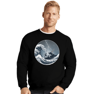 Shirts Crewneck Sweater, Unisex / Small / Black The Great Force