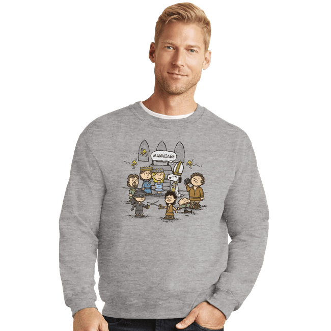 Shirts Crewneck Sweater, Unisex / Small / Sports Grey Mawwiage