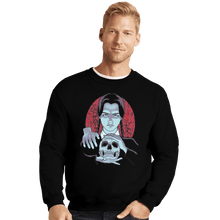 Load image into Gallery viewer, Shirts Crewneck Sweater, Unisex / Small / Black Full Of Woe
