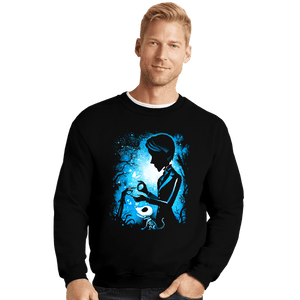 Daily_Deal_Shirts Crewneck Sweater, Unisex / Small / Black Till Death Do Us Part