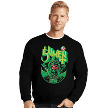 Load image into Gallery viewer, Shirts Crewneck Sweater, Unisex / Small / Black Slime Bringer
