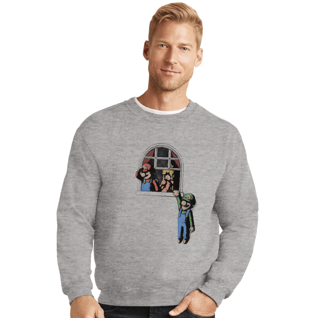 Shirts Crewneck Sweater, Unisex / Small / Sports Grey Castle Lovers