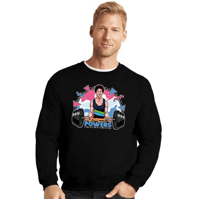 Shirts Crewneck Sweater, Unisex / Small / Black Screetch Powers