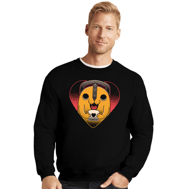 Shirts Crewneck Sweater, Unisex / Small / Black Bread Lover Demon