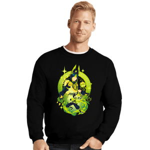 Shirts Crewneck Sweater, Unisex / Small / Black Verdant Strider Tighnari