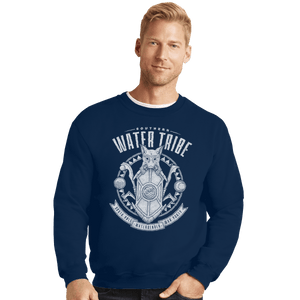 Shirts Crewneck Sweater, Unisex / Small / Navy Water is Benevolent