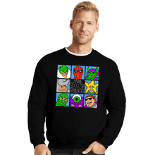 Load image into Gallery viewer, Secret_Shirts Crewneck Sweater, Unisex / Small / Black The 60&#39;s Bunch
