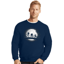 Load image into Gallery viewer, Shirts Crewneck Sweater, Unisex / Small / Navy Gaming Matata
