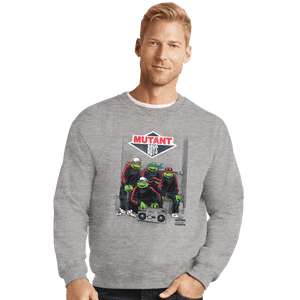 Shirts Crewneck Sweater, Unisex / Small / Sports Grey Mutant Boys