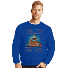 Load image into Gallery viewer, Shirts Crewneck Sweater, Unisex / Small / Royal Blue Awakening Christmas
