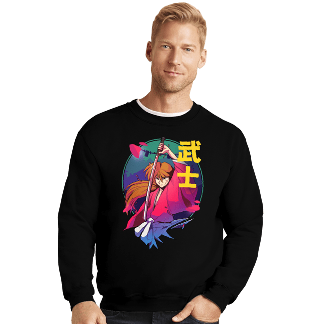 Secret_Shirts Crewneck Sweater, Unisex / Small / Black Kenshin