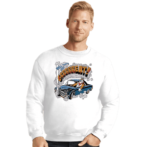 Secret_Shirts Crewneck Sweater, Unisex / Small / White Tony Tiger