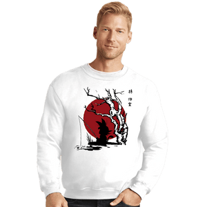 Shirts Crewneck Sweater, Unisex / Small / White The Little Hero