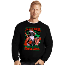 Load image into Gallery viewer, Secret_Shirts Crewneck Sweater, Unisex / Small / Black Dark Lord Christmas
