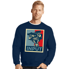 Load image into Gallery viewer, Daily_Deal_Shirts Crewneck Sweater, Unisex / Small / Navy Input
