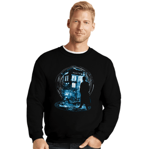 Daily_Deal_Shirts Crewneck Sweater, Unisex / Small / Black 10th Storm