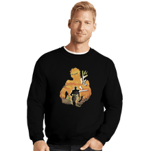 Load image into Gallery viewer, Shirts Crewneck Sweater, Unisex / Small / Black Stardust Crusaders Dio

