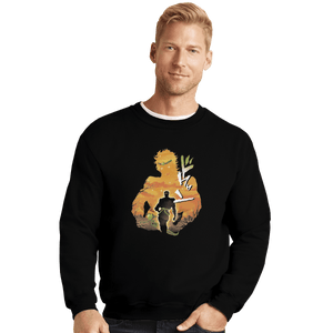 Shirts Crewneck Sweater, Unisex / Small / Black Stardust Crusaders Dio