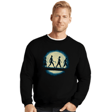 Load image into Gallery viewer, Daily_Deal_Shirts Crewneck Sweater, Unisex / Small / Black Night Benders
