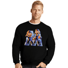 Load image into Gallery viewer, Secret_Shirts Crewneck Sweater, Unisex / Small / Black This Ain&#39;t No Game!

