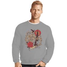 Load image into Gallery viewer, Shirts Crewneck Sweater, Unisex / Small / Sports Grey Roland Of Gilead
