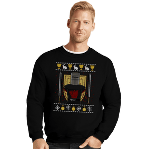 Secret_Shirts Crewneck Sweater, Unisex / Small / Black The Holiday Grail