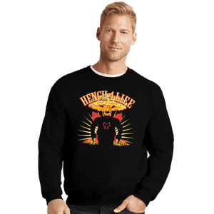 Shirts Crewneck Sweater, Unisex / Small / Black Hench 4 Life