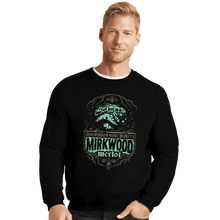 Load image into Gallery viewer, Shirts Crewneck Sweater, Unisex / Small / Black Mirkwood Merlot
