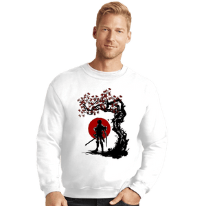 Shirts Crewneck Sweater, Unisex / Small / White Titan Shifter Under The Sun