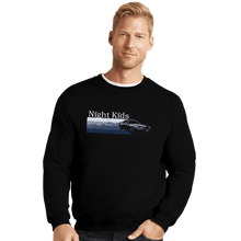 Load image into Gallery viewer, Shirts Crewneck Sweater, Unisex / Small / Black NightKids
