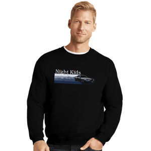 Shirts Crewneck Sweater, Unisex / Small / Black NightKids