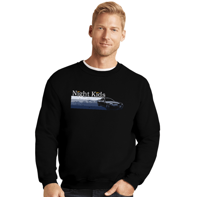 Shirts Crewneck Sweater, Unisex / Small / Black NightKids