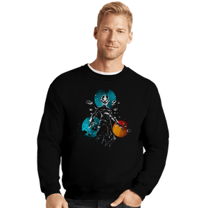Daily_Deal_Shirts Crewneck Sweater, Unisex / Small / Black Avatar State