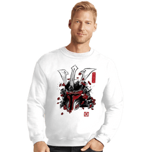 Load image into Gallery viewer, Daily_Deal_Shirts Crewneck Sweater, Unisex / Small / White Bounty Samurai
